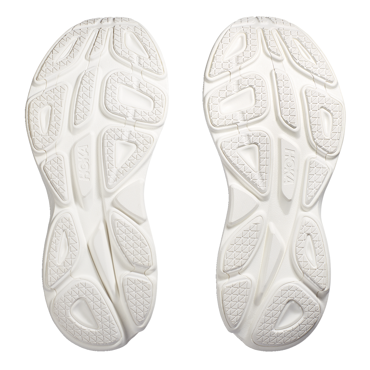 HOKA Bondi 8 - White - White Men's Shoes
