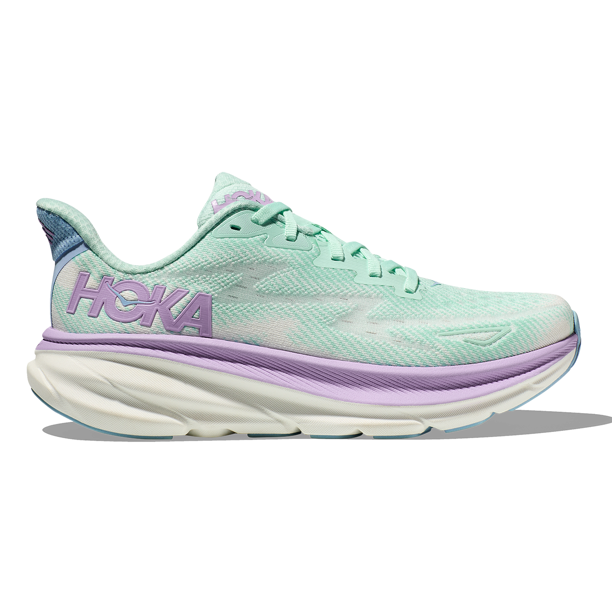 HOKA Clifton 9 - Sunlit Ocean - Lilac Mist Women's Running Shoes