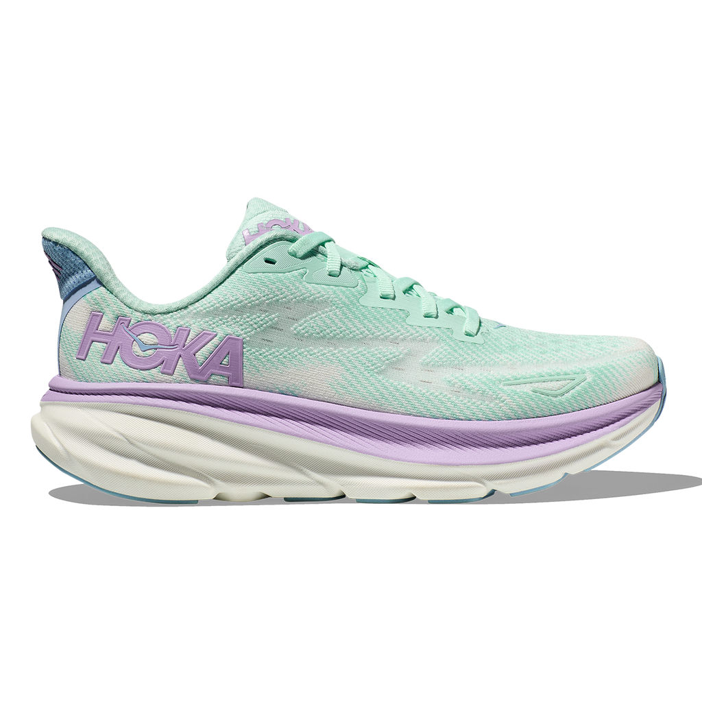 HOKA Clifton 9 - Sunlit Ocean - Lilac Mist Women's Running Shoes