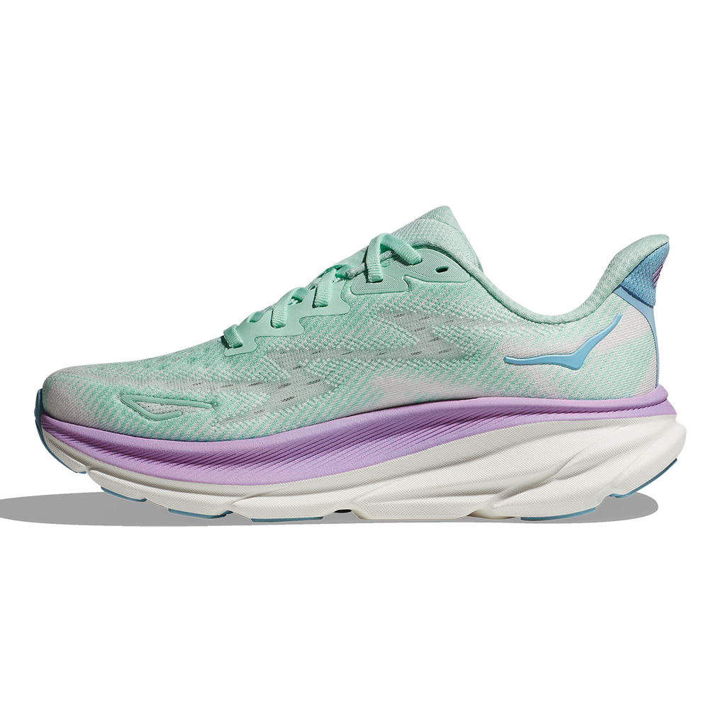 HOKA Clifton 9 - Sunlit Ocean - Lilac Mist Women's Running Shoes